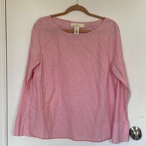 H&M Striped Cotton Blouse